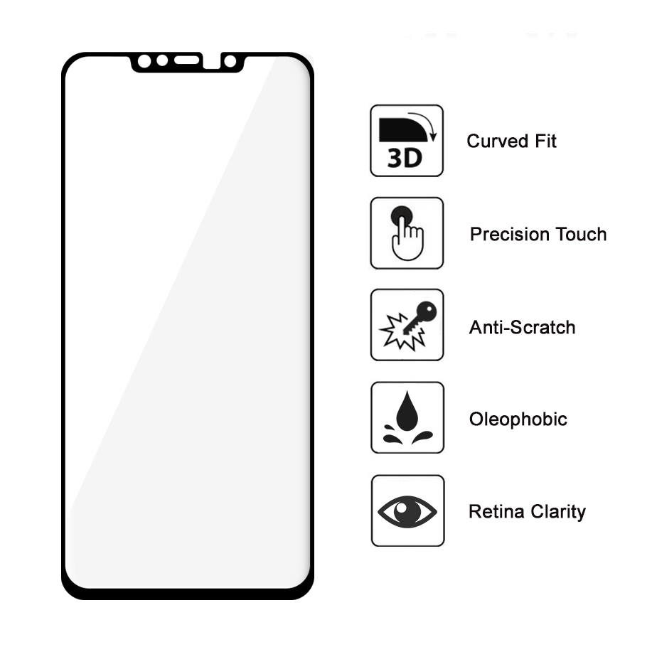 3d curved tempered glass screen